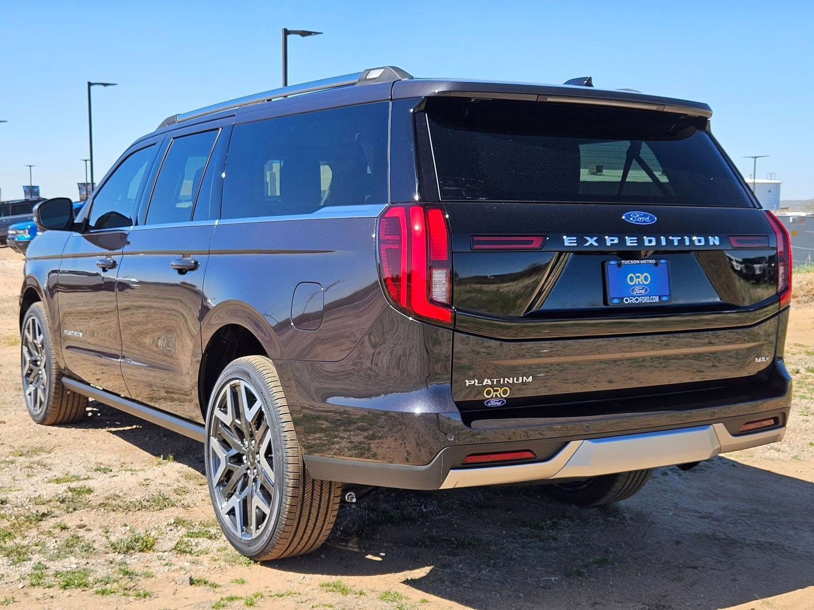 2026 Gray Metallic Ford Expedition Max Platinum 4X4 SUV