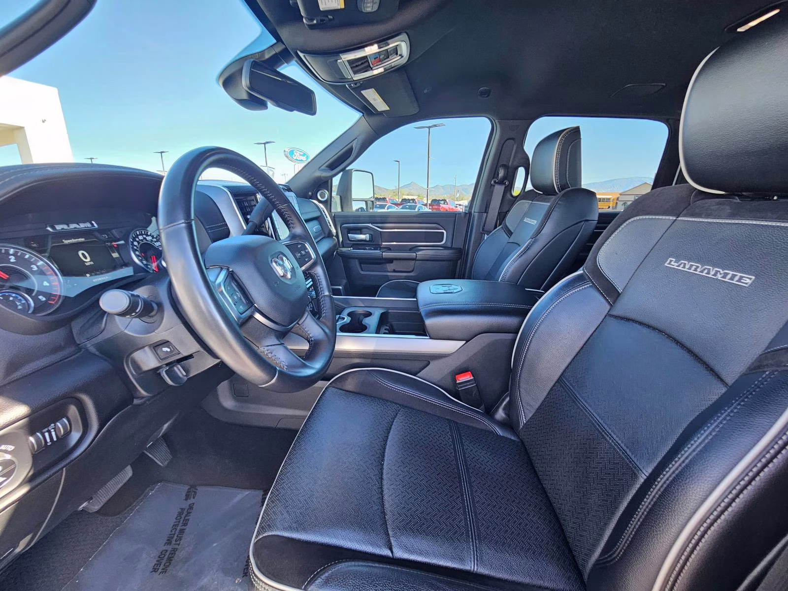 2024 Bright White Clearcoat Ram 3500 Laramie 4X4 Truck