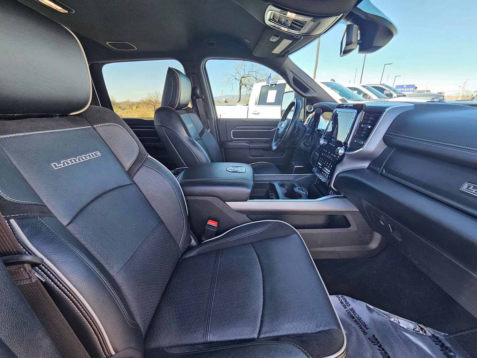 2024 Bright White Clearcoat Ram 3500 Laramie 4X4 Truck