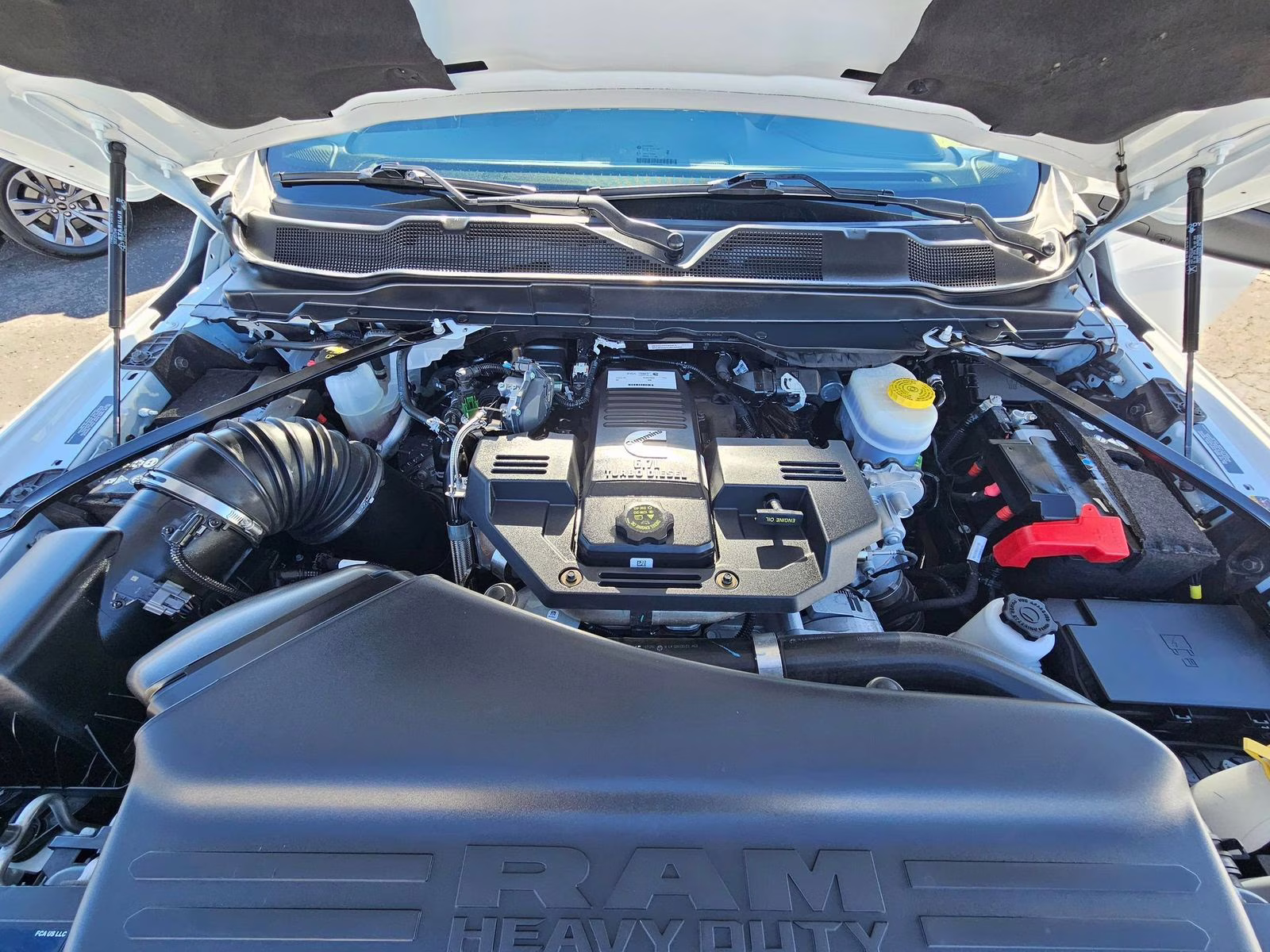 2024 Bright White Clearcoat Ram 3500 Laramie 4X4 Truck