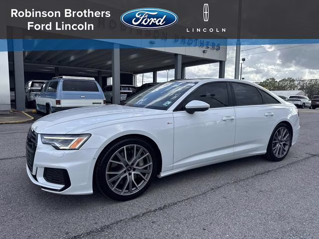 2022 Glacier White Audi A6 3.0T Premium Plus AWD Sedan