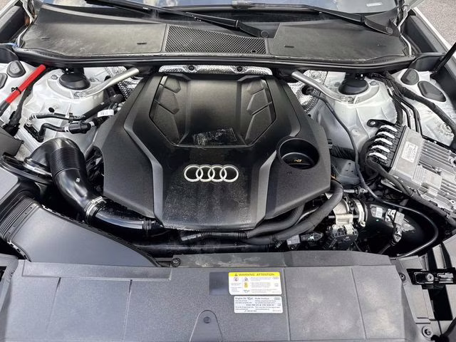 2022 Glacier White Audi A6 3.0T Premium Plus AWD Sedan