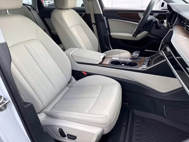 2022 Glacier White Audi A6 3.0T Premium Plus AWD Sedan
