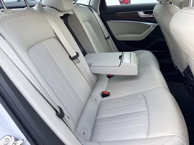 2022 Glacier White Audi A6 3.0T Premium Plus AWD Sedan