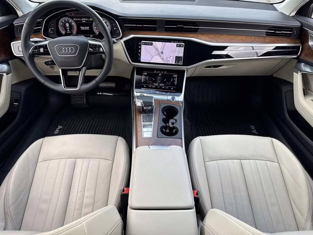 2022 Glacier White Audi A6 3.0T Premium Plus AWD Sedan