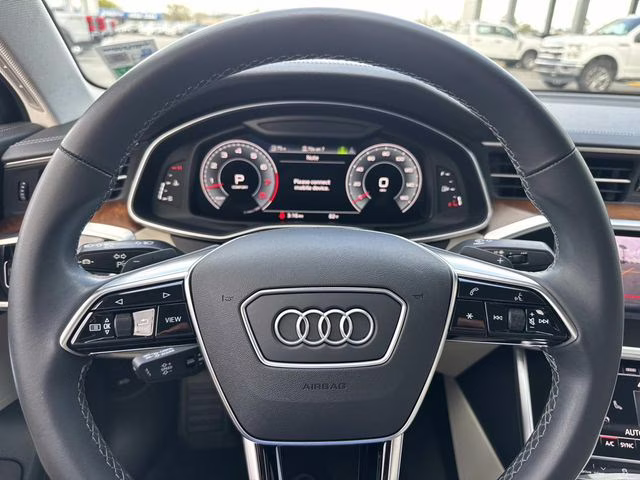 2022 Glacier White Audi A6 3.0T Premium Plus AWD Sedan
