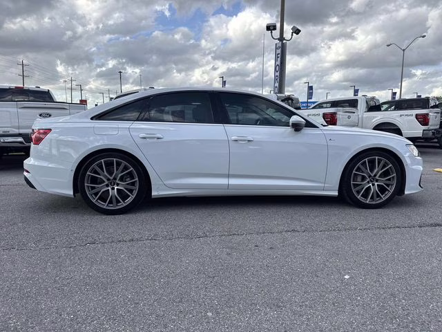 2022 Glacier White Audi A6 3.0T Premium Plus AWD Sedan