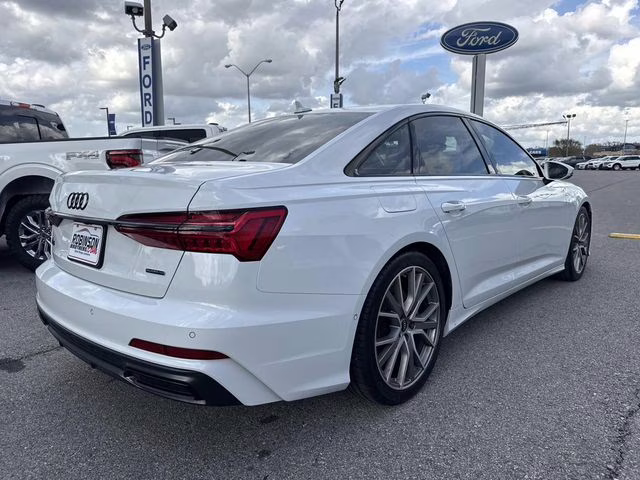 2022 Glacier White Audi A6 3.0T Premium Plus AWD Sedan