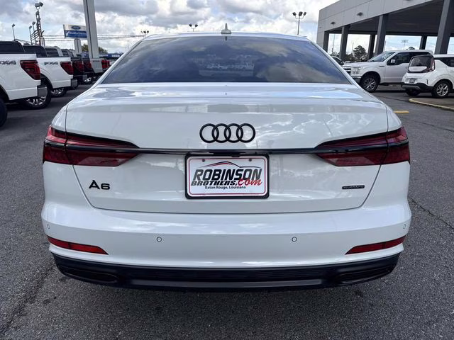 2022 Glacier White Audi A6 3.0T Premium Plus AWD Sedan