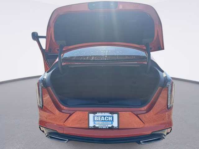 2023 Blaze Orange Metallic Cadillac CT4 Sport RWD Sedan