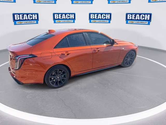 2023 Blaze Orange Metallic Cadillac CT4 Sport RWD Sedan