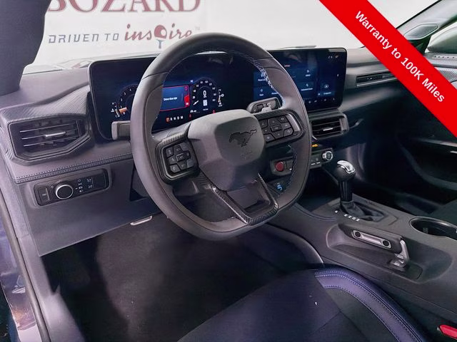 2026 Blue Ford Mustang Dark Horse RWD Coupe