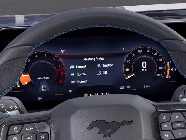2026 Blue Ford Mustang Dark Horse RWD Coupe