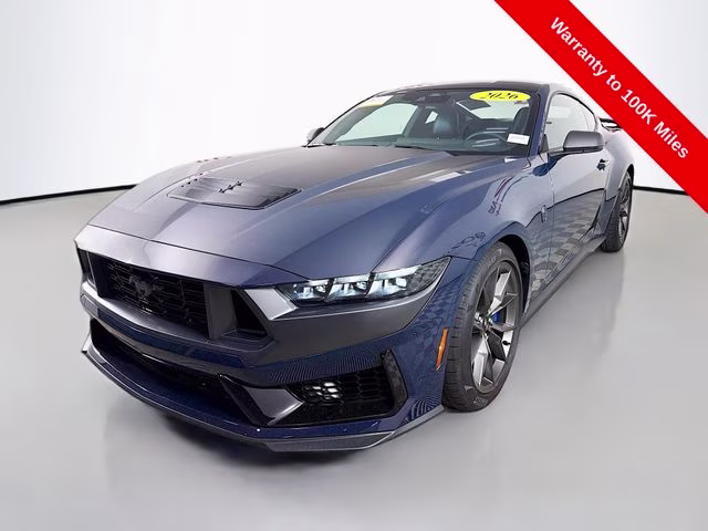 2026 Blue Ford Mustang Dark Horse RWD Coupe
