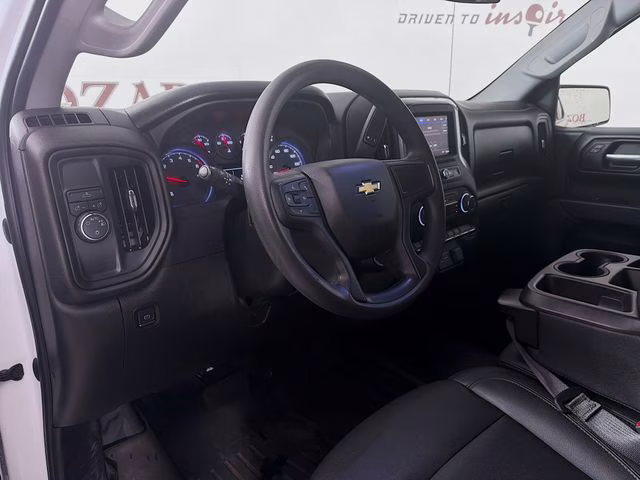 2023 Summit White Chevrolet Silverado 1500 WT RWD Truck