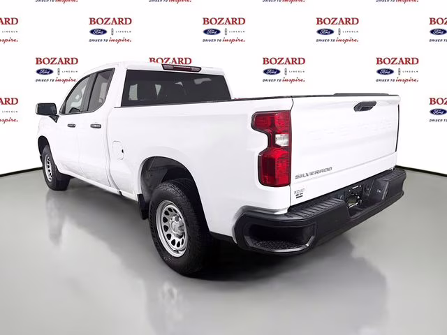 2023 Summit White Chevrolet Silverado 1500 WT RWD Truck