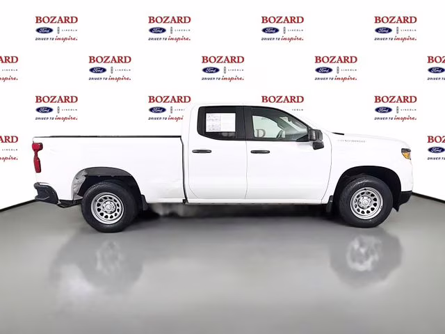 2023 Summit White Chevrolet Silverado 1500 WT RWD Truck