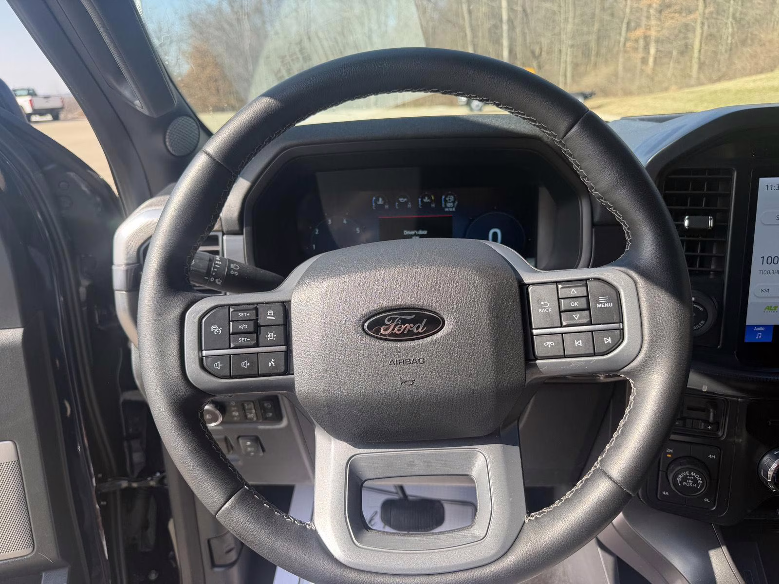 2025 Antimatter Blue Ford F-150 LARIAT 4X4 Truck