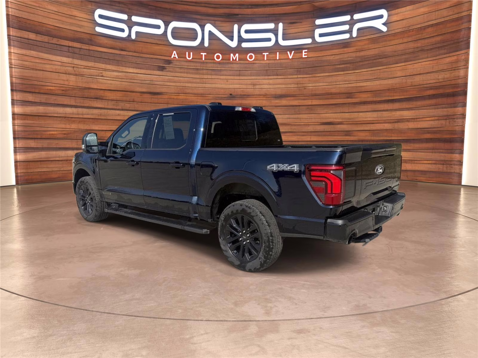 2025 Antimatter Blue Ford F-150 LARIAT 4X4 Truck