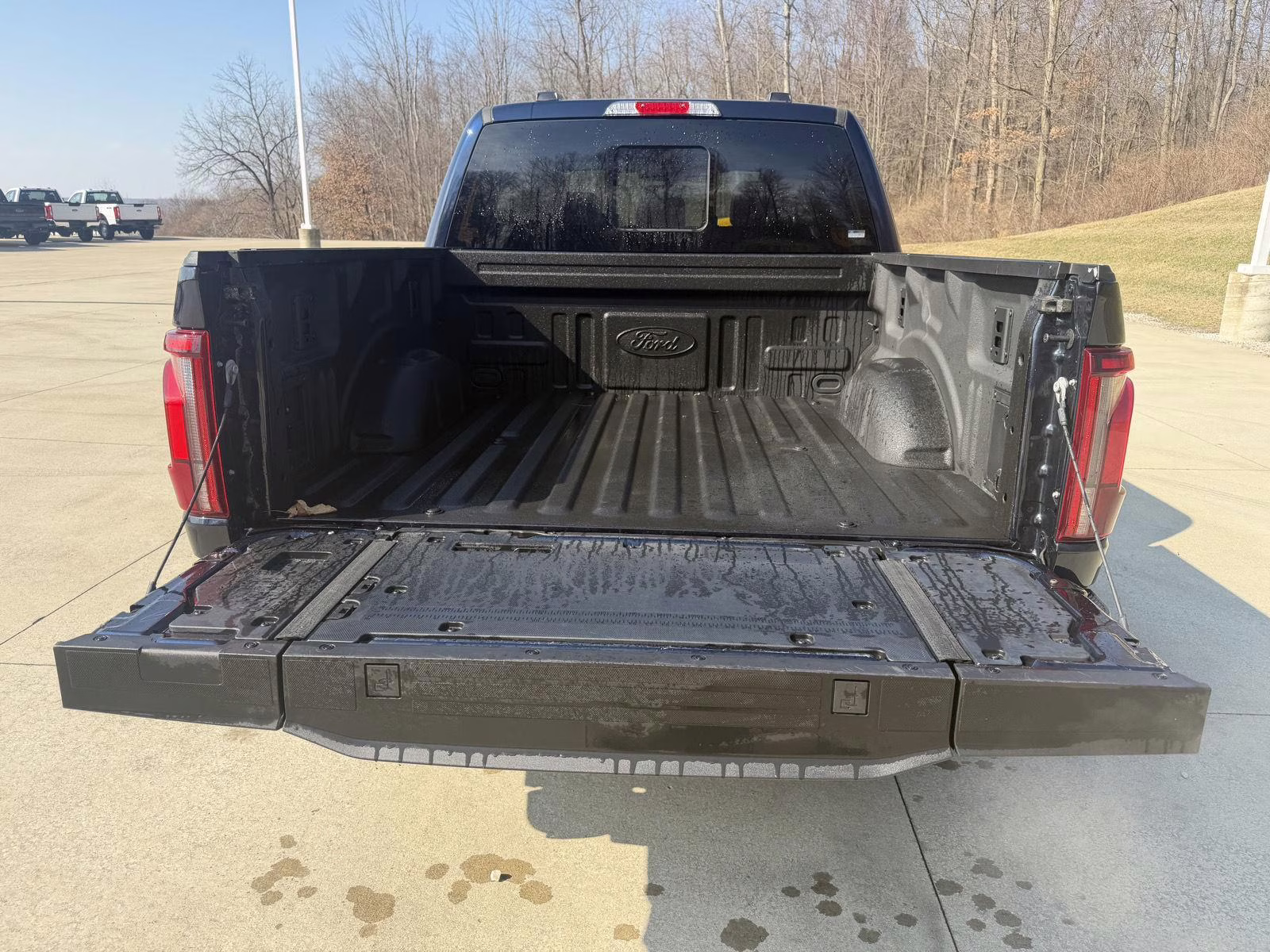 2025 Antimatter Blue Ford F-150 LARIAT 4X4 Truck