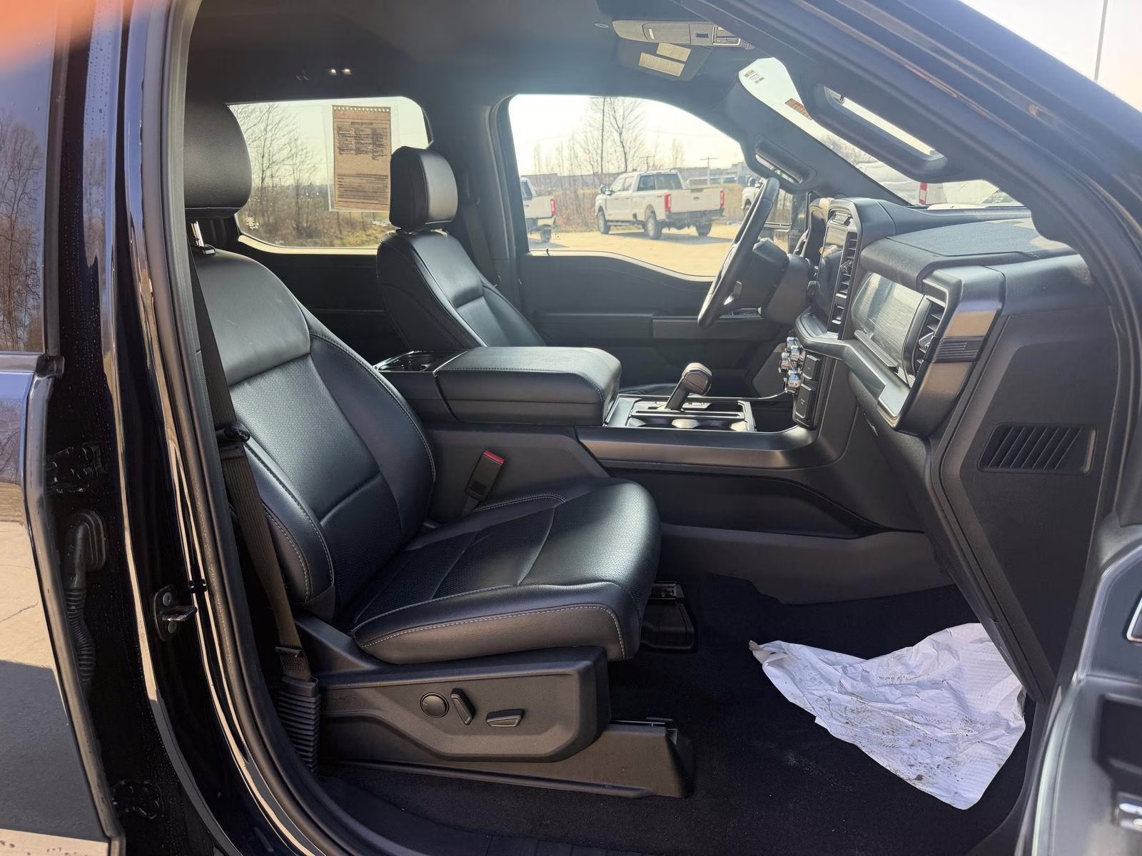 2025 Antimatter Blue Ford F-150 LARIAT 4X4 Truck