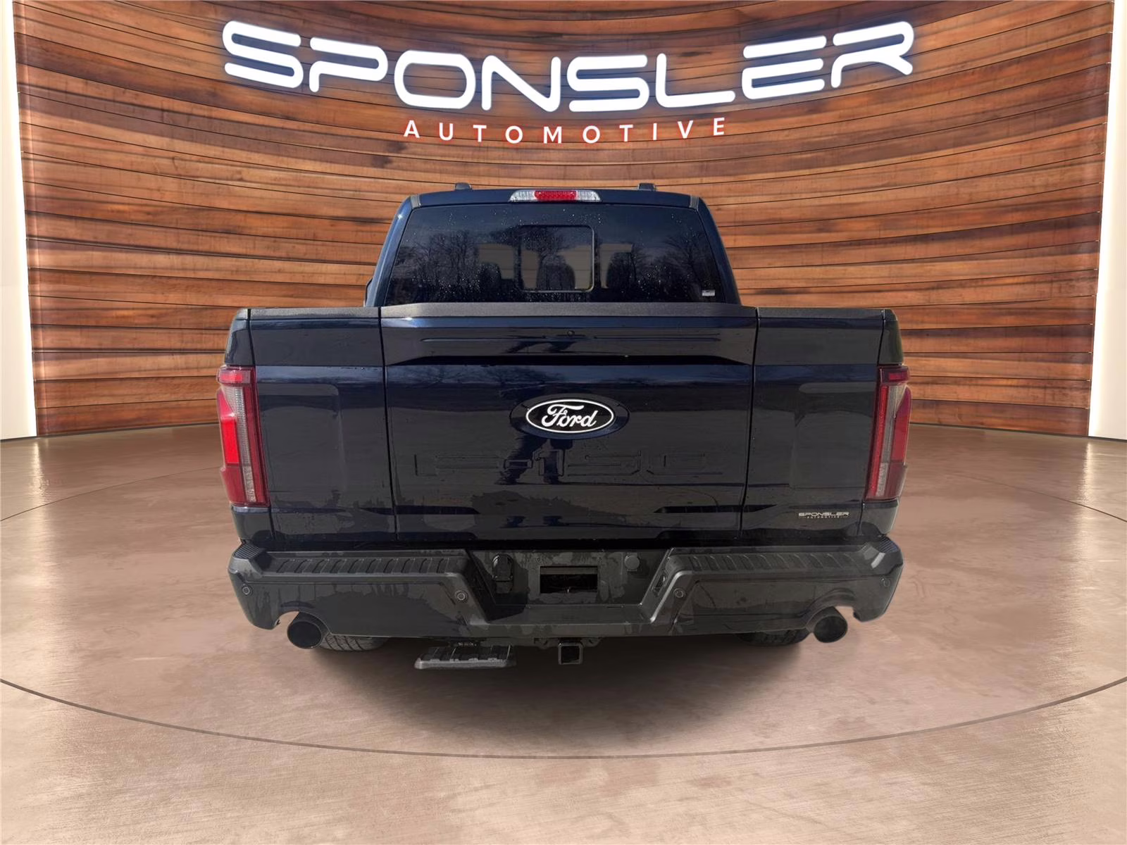 2025 Antimatter Blue Ford F-150 LARIAT 4X4 Truck