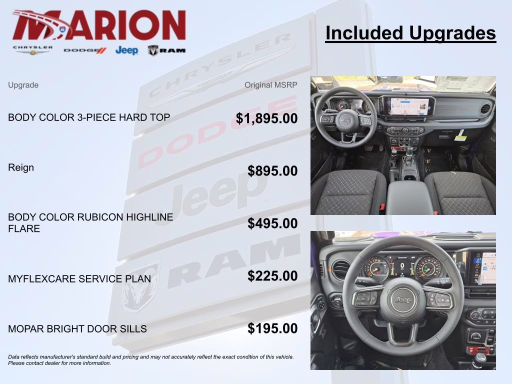 2026 Reign Jeep Gladiator Mojave 4X4 Truck