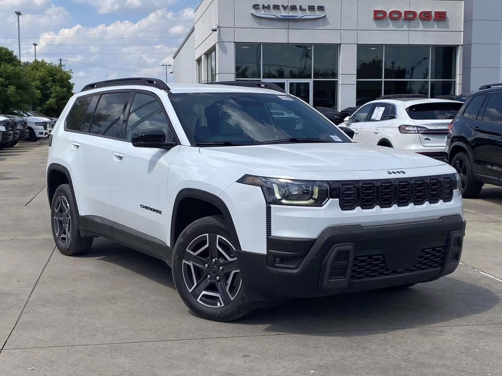 2026 Bright White Clearcoat Jeep Cherokee Limited 4X4 SUV