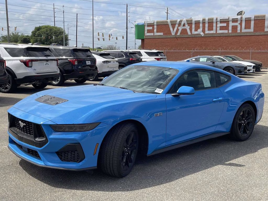 2026 Grabber Blue Metallic Ford Mustang GT RWD Coupe