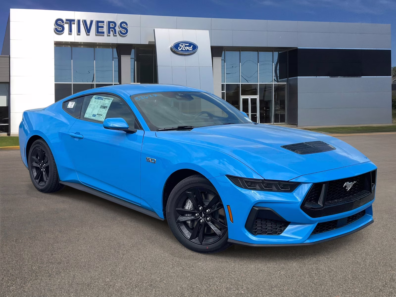 2026 Grabber Blue Metallic Ford Mustang GT RWD Coupe
