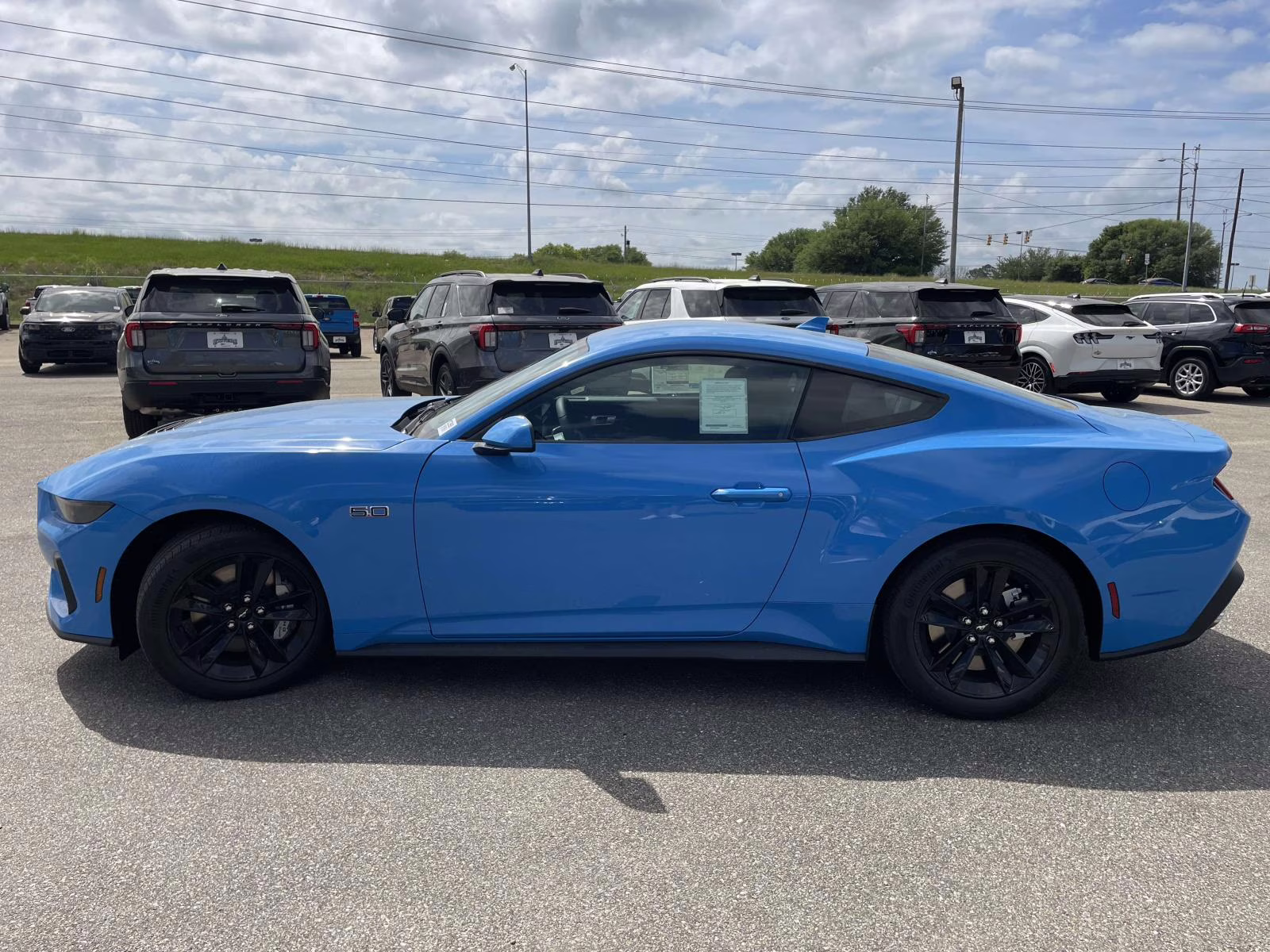 2026 Grabber Blue Metallic Ford Mustang GT RWD Coupe