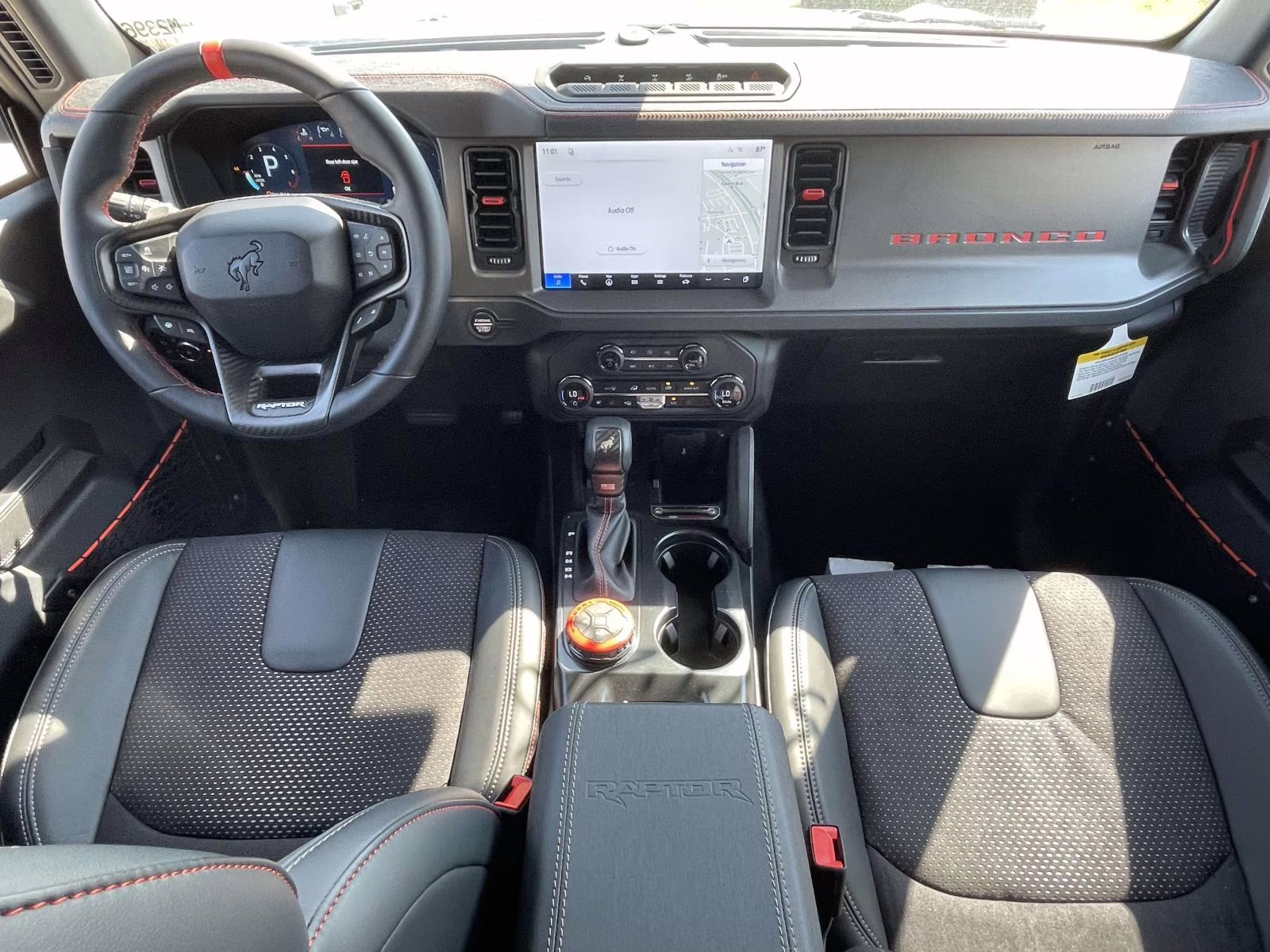 2026 Black Ford Bronco Raptor 4X4 SUV