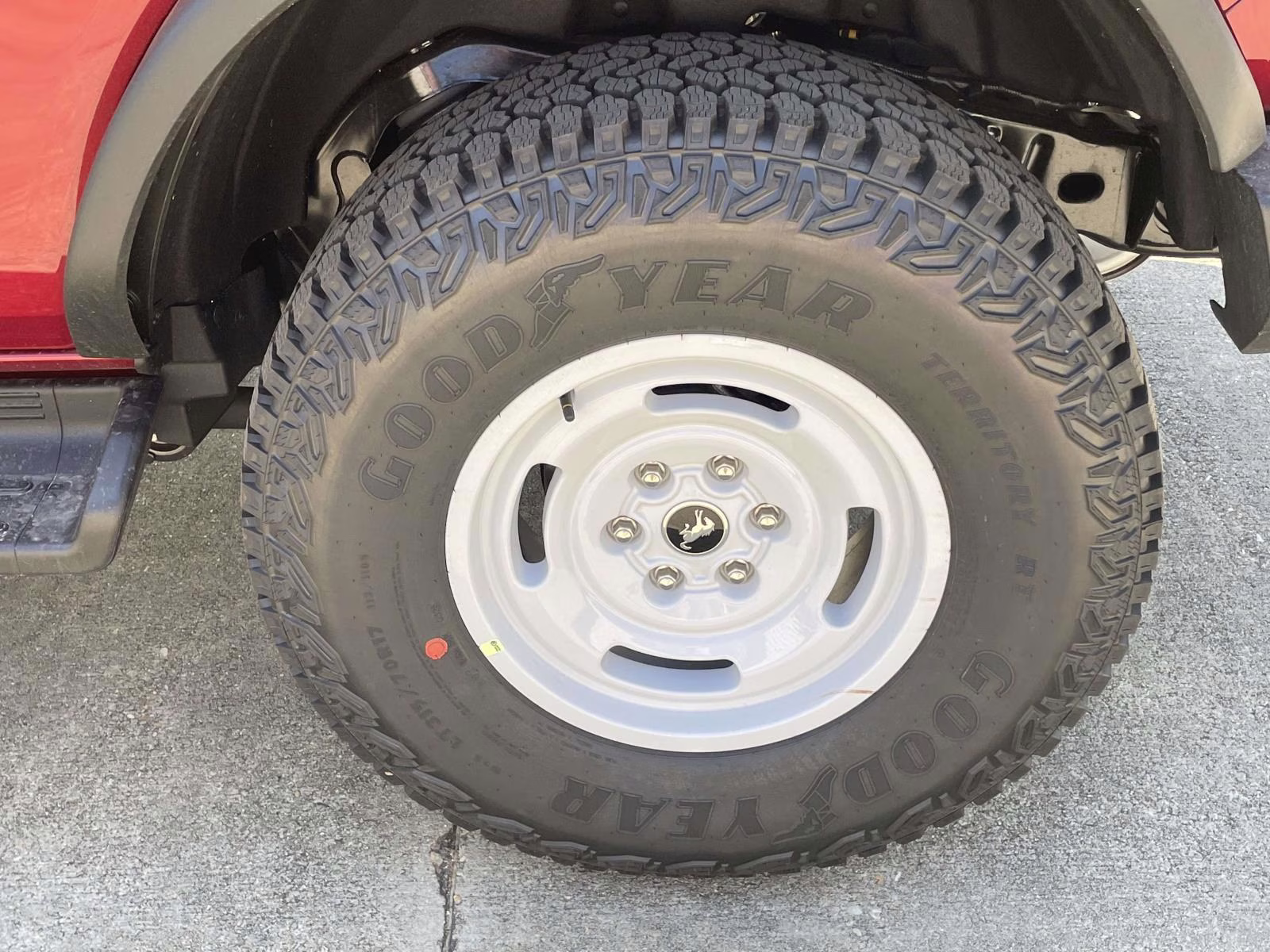 2026 Ruby Red Metallic Tinted Clearcoat Ford Bronco Heritage Edition 4X4 SUV