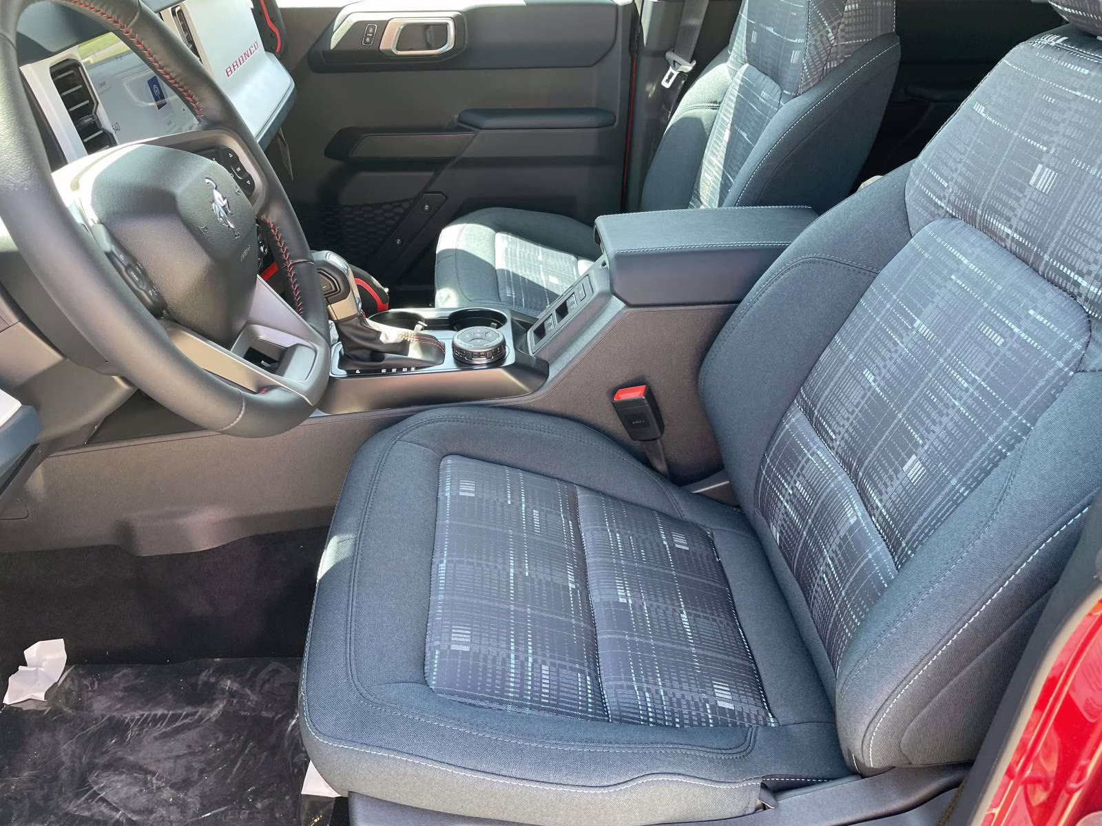 2026 Ruby Red Metallic Tinted Clearcoat Ford Bronco Heritage Edition 4X4 SUV