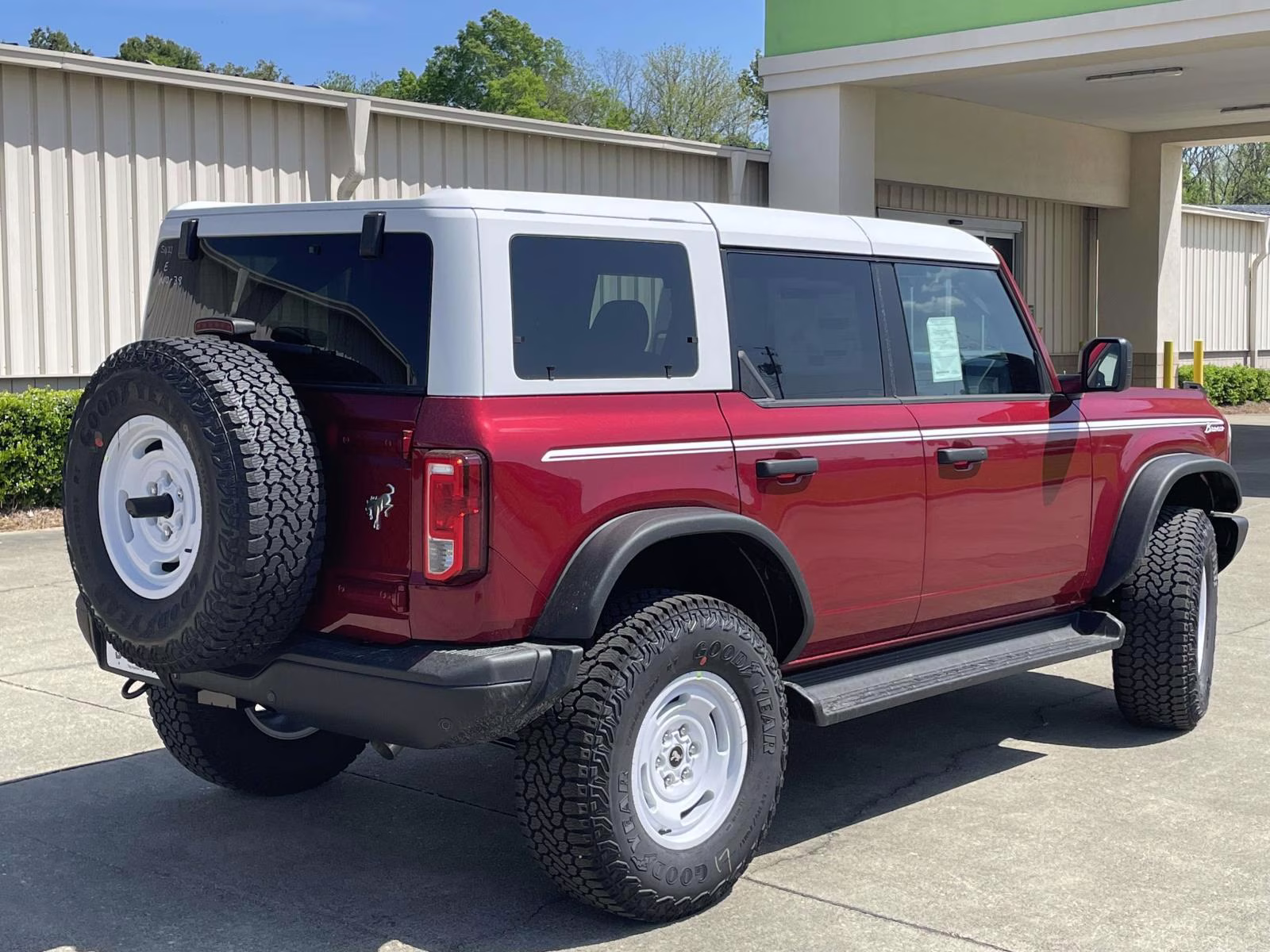 2026 Ruby Red Metallic Tinted Clearcoat Ford Bronco Heritage Edition 4X4 SUV