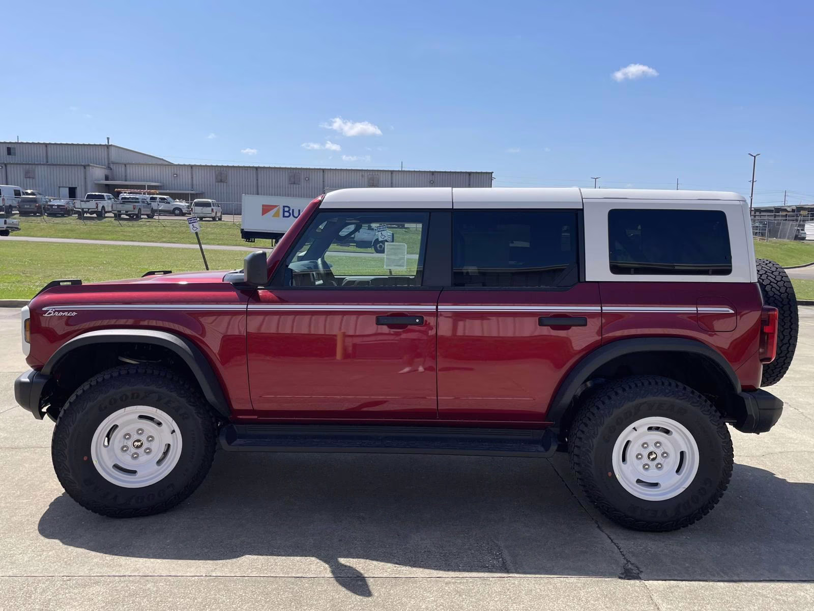 2026 Ruby Red Metallic Tinted Clearcoat Ford Bronco Heritage Edition 4X4 SUV