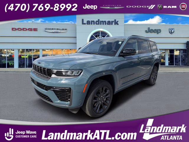 2026 Steel Blue Jeep Grand Cherokee L Limited Reserve 4X4 SUV