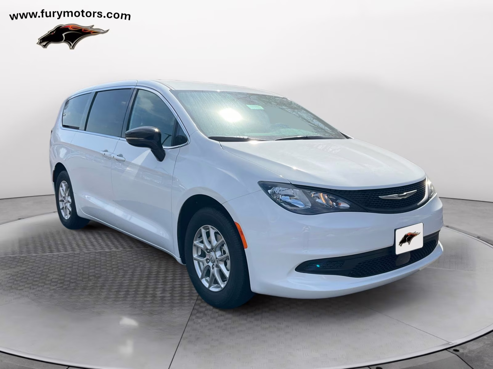 2026 Bright White Clearcoat Chrysler Voyager LX FWD Van