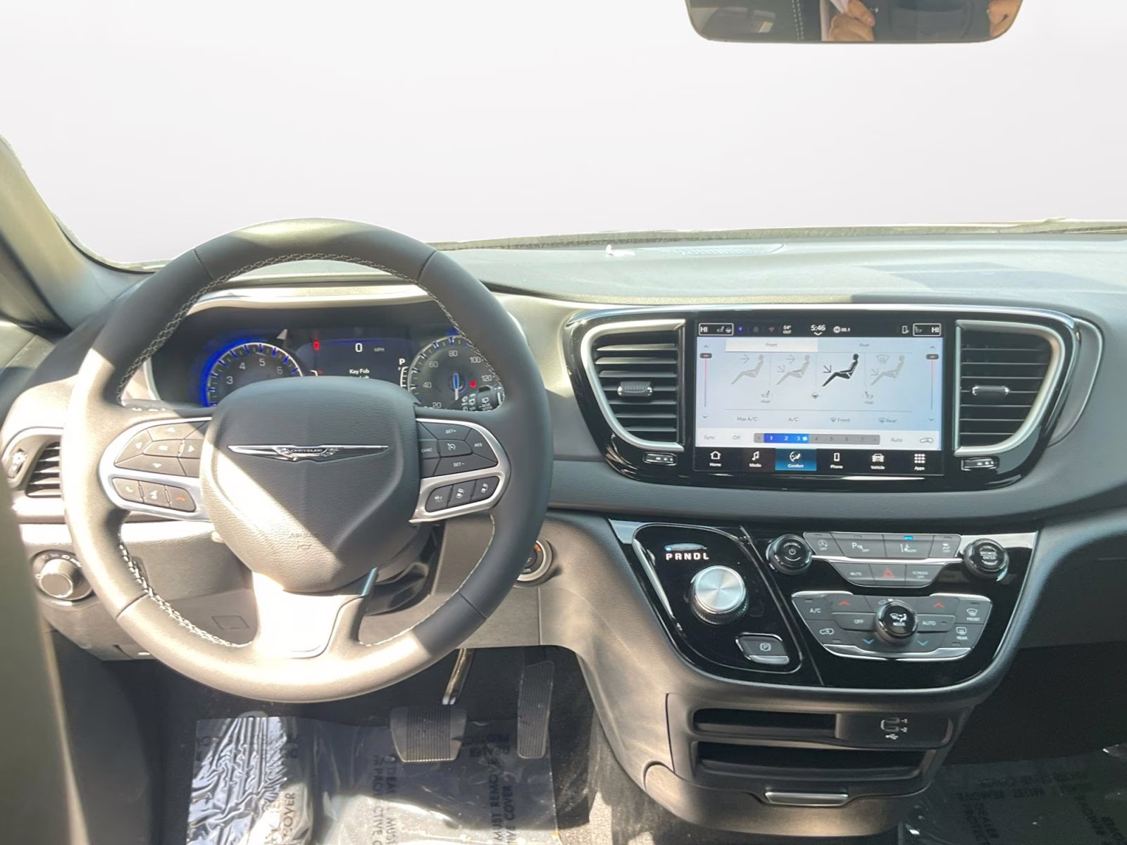 2026 Bright White Clearcoat Chrysler Voyager LX FWD Van