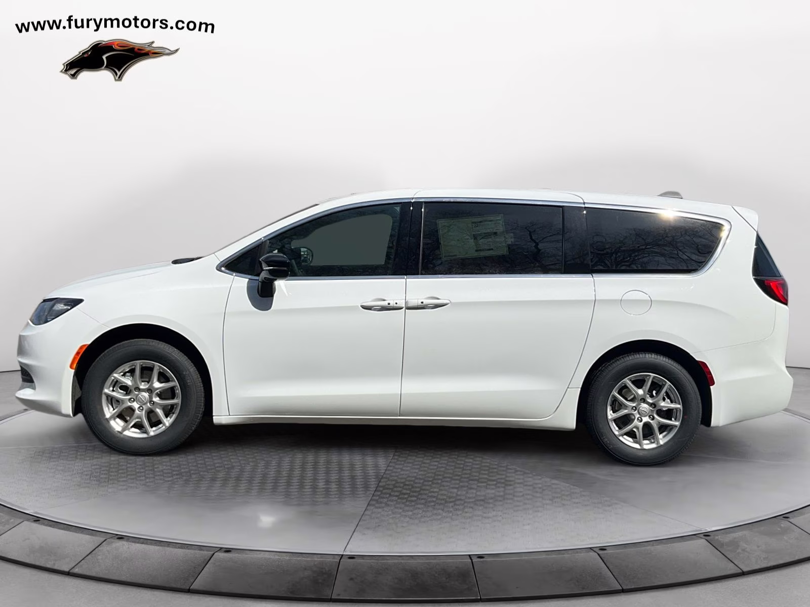 2026 Bright White Clearcoat Chrysler Voyager LX FWD Van