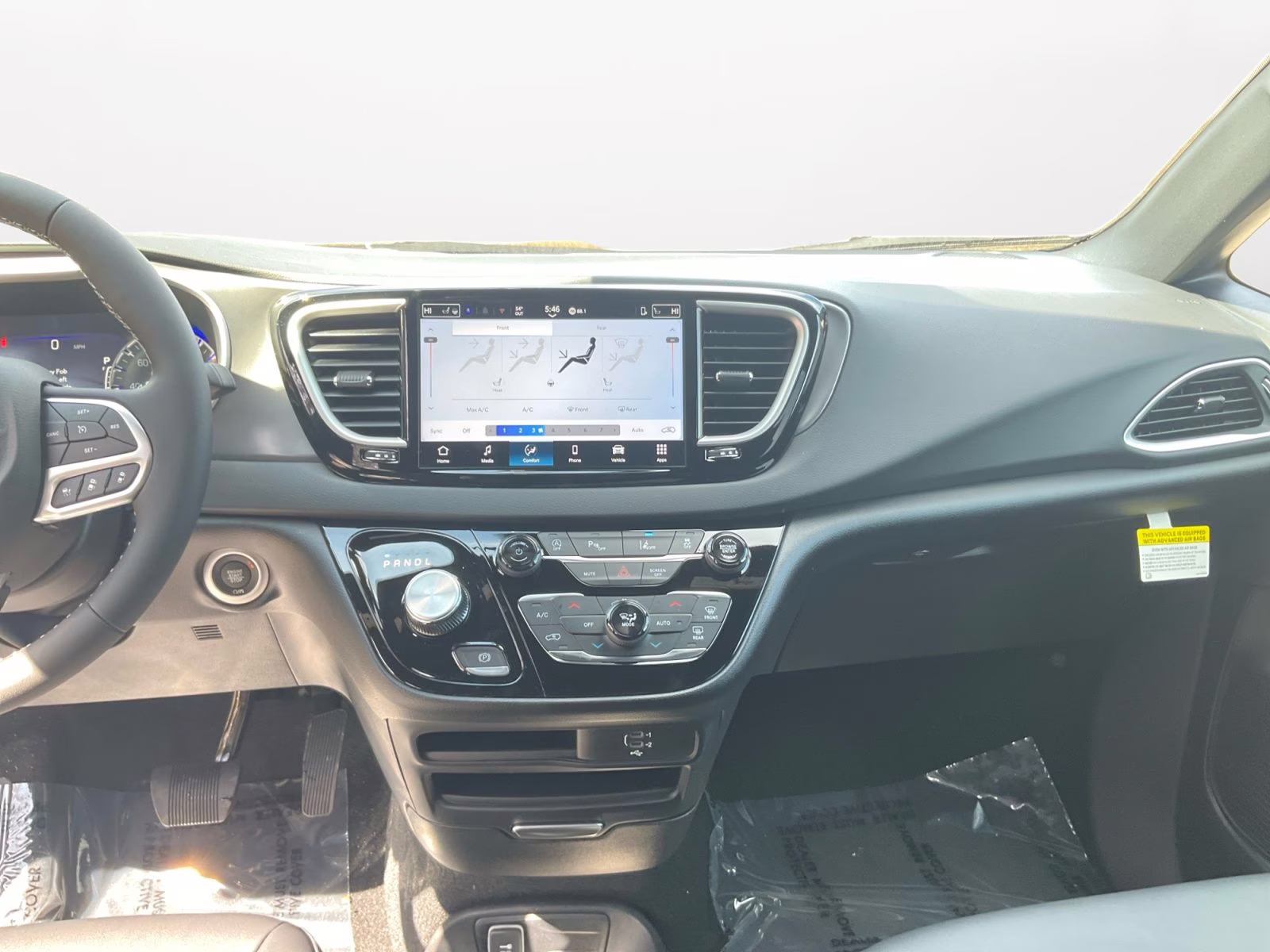 2026 Bright White Clearcoat Chrysler Voyager LX FWD Van