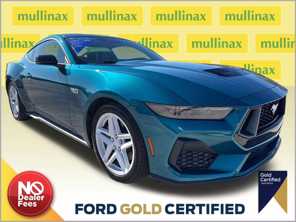 2026 Adriatic Blue Metallic Ford Mustang GT Premium RWD Coupe