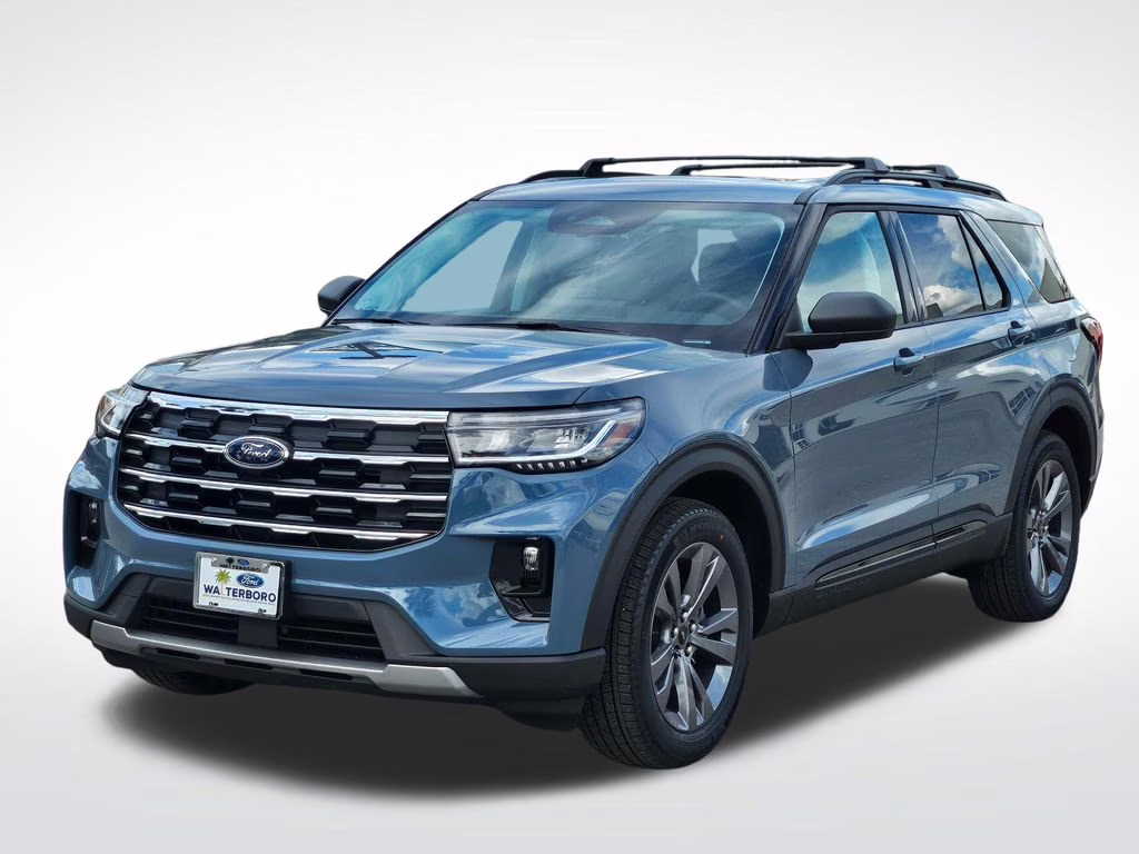 2026 Vapor Blue Metallic Ford Explorer Active 4X4 SUV