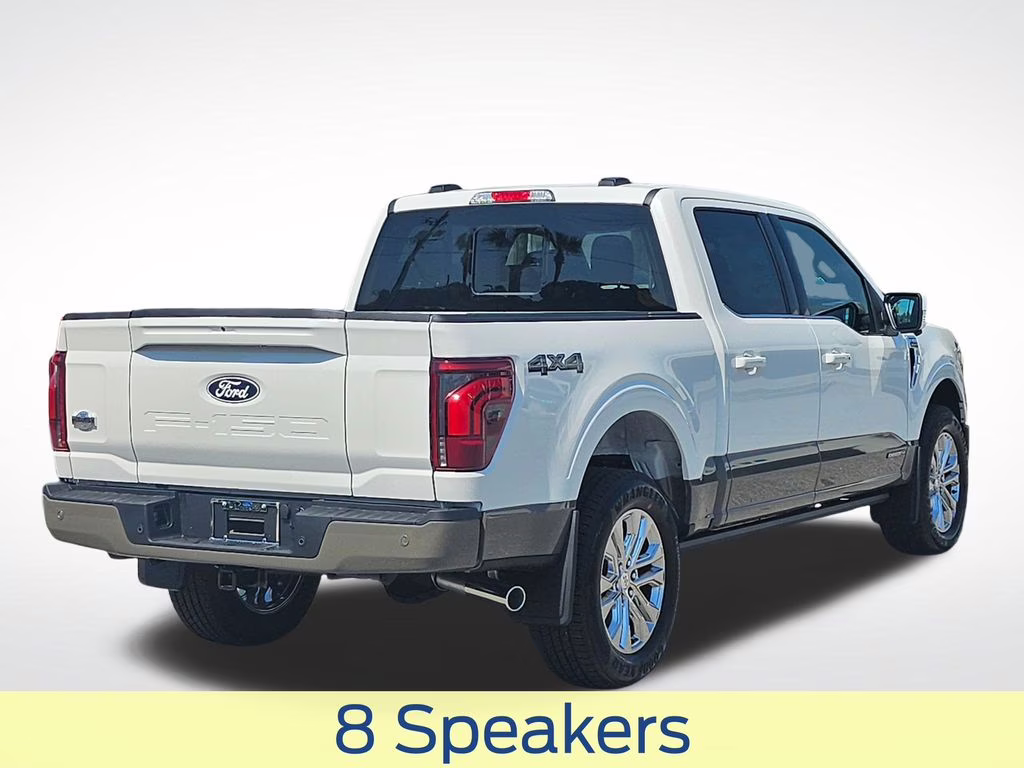 2026 Star White Metallic Tri-Coat Ford F-150 King Ranch 4X4 Truck