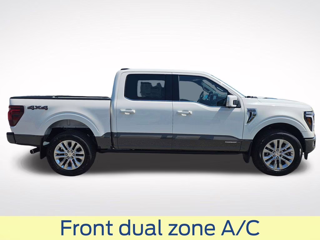 2026 Star White Metallic Tri-Coat Ford F-150 King Ranch 4X4 Truck