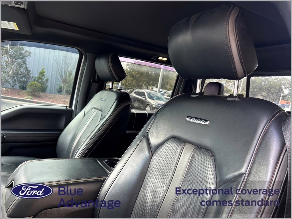 2020 Star White Metallic Tri-Coat Ford F-150 Platinum 4X4 Truck