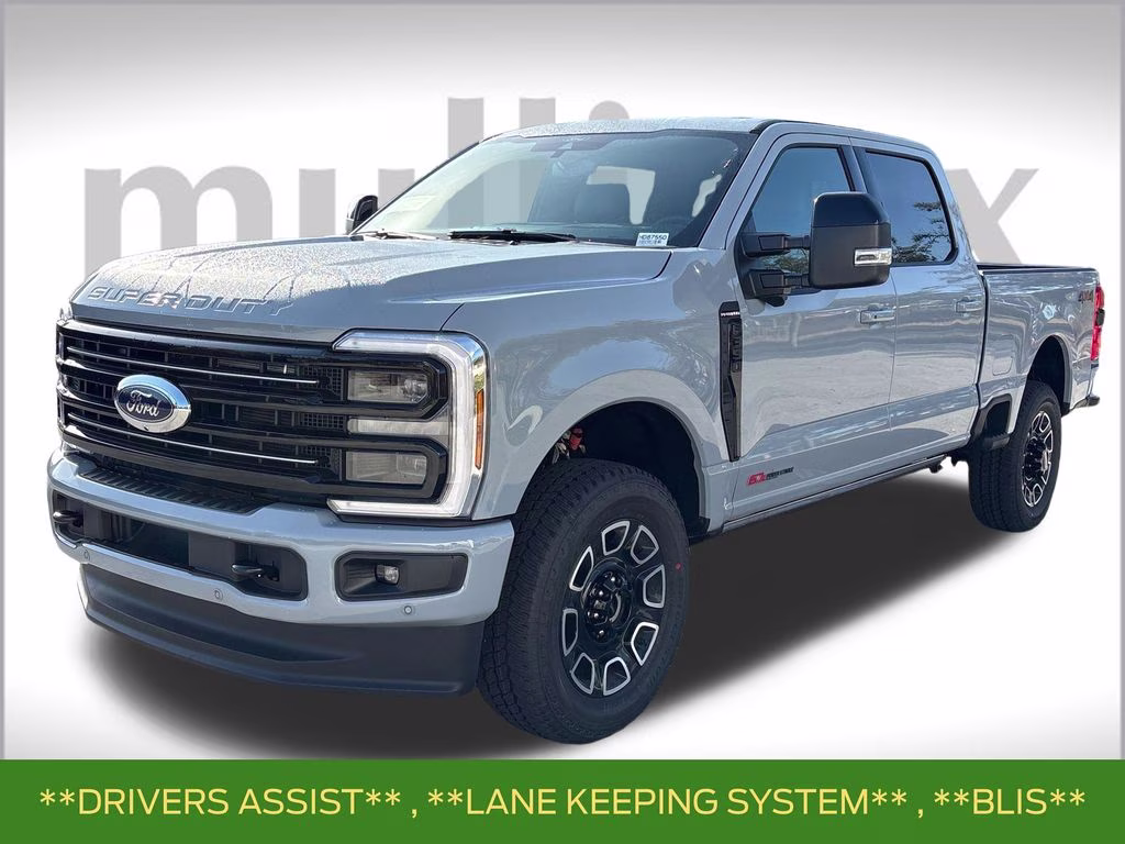 2026 Glacier Gray Metallic TriCoat Ford Super Duty F-350 SRW Platinum 4X4 Truck