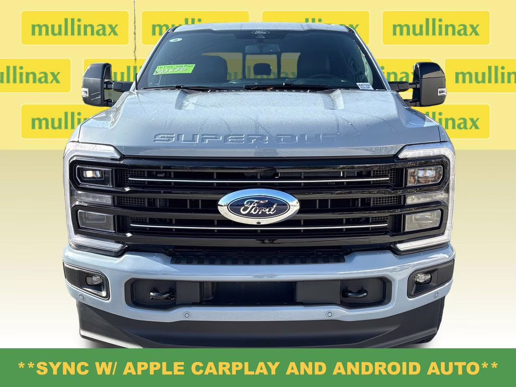 2026 Glacier Gray Metallic TriCoat Ford Super Duty F-350 SRW Platinum 4X4 Truck