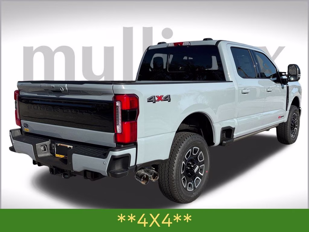 2026 Glacier Gray Metallic TriCoat Ford Super Duty F-350 SRW Platinum 4X4 Truck