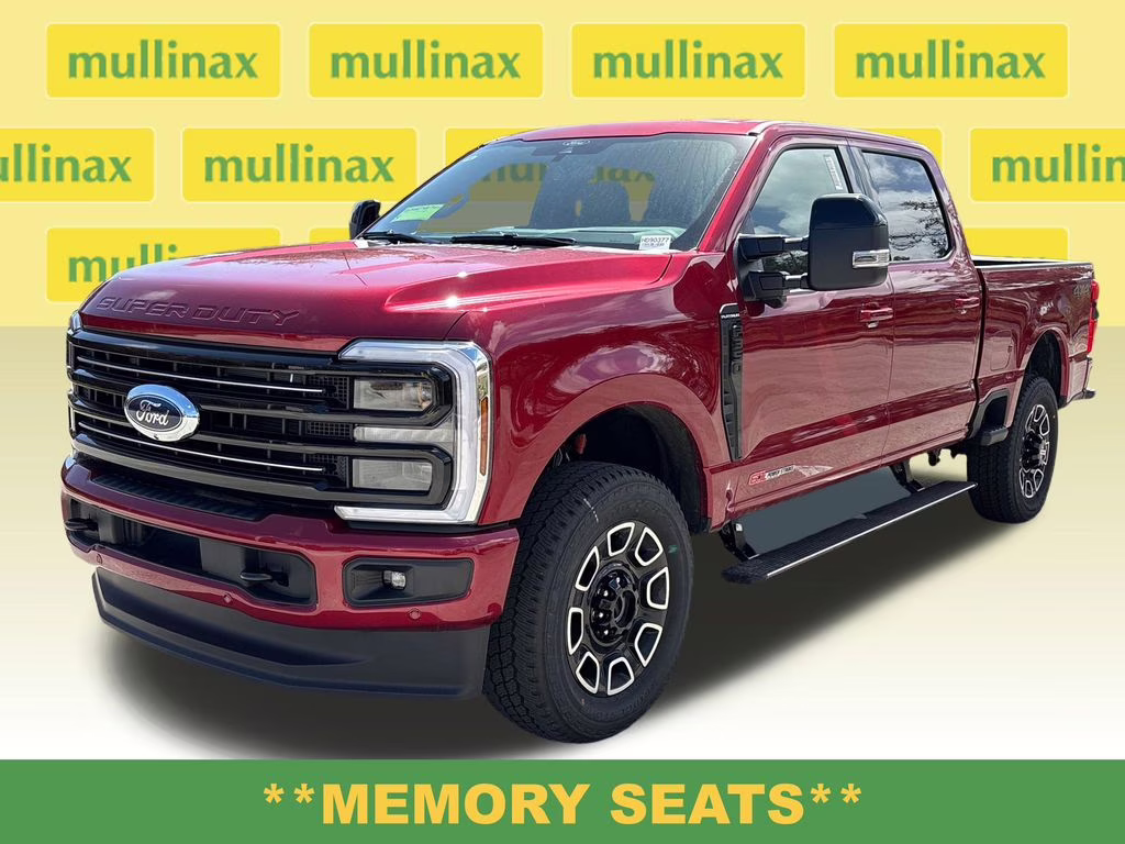2026 Ruby Red Metallic Tinted Clearcoat Ford Super Duty F-350 SRW Platinum 4X4 Truck